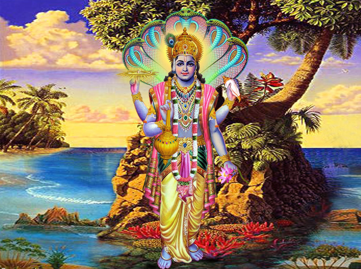 The Divine God - Lord Narayana Vishnu - Vedicfolks Blog